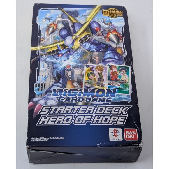 Digimon Hero Of Hope ST-21 Starter Deck Box ENGLISH - Picture 1 of 8
